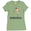 racquetball Ladies Fitted T-Shirt