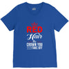 red hair the crown you never take off V-Neck Tee