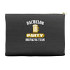 bachelor party drinking team wedding groomsmen bridal funny Accessory Pouches