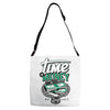 time money Adjustable Strap Totes
