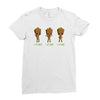 i am groot Ladies Fitted T-Shirt