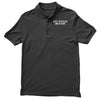 breast cancer survivor ribbon Men's Polo Shirt