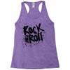 rock music r Racerback Tank