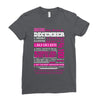 quens are born in december Ladies Fitted T-Shirt