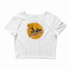 down rowdy the dog Crop Top