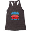 push me around grandpa Racerback Tank