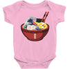 great wave ramen Baby Bodysuit