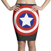 captain america Pencil Skirts