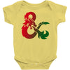 dungeons dragons logo Baby Bodysuit