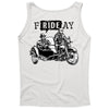 frideay white Tank Top