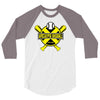 apocalypse baseball 3/4 Sleeve Shirt