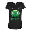 Final Space Chookity Maternity Scoop Neck T-shirt