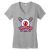 lucille Women's V-Neck T-Shirt