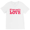 all you need is love V-Neck Tee