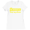 s. mouse Ladies Fitted T-Shirt