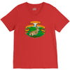 save the jackalopes! V-Neck Tee