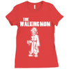 the walking mom Ladies Fitted T-Shirt