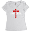 jesus highway to heaven Women's Triblend Scoop T-shirt