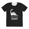 Sister Saurus All Over Women's T-shirt