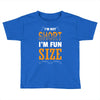 I Am Not Short I Am Fun Size Toddler T-shirt