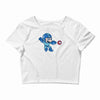 mega mario Crop Top