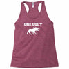 ugly moose funny animal present tee new Racerback Tank
