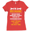 I Am A Mechanic Ladies Fitted T-Shirt