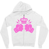 breast cancer fight Zipper Hoodie