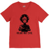 hear no evil V-Neck Tee