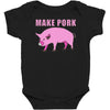 make pork trending Baby Bodysuit