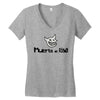 muerto de risa looks nice Women's V-Neck T-Shirt