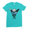hang loose Ladies Fitted T-Shirt