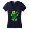 love turtle Women's V-Neck T-Shirt