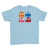 cool retro 80s pacman ghosts video games Youth Tee