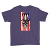 july 4th skull Youth Tee