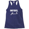 infidel t shirt  english retro cool Racerback Tank