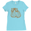 Feed me and tell me i'm pretty Ladies Fitted T-Shirt