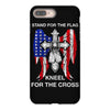 stand for the flag kneel for the cross iPhone 8 Plus Case