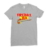 gildan fireball  ideal gift, birthday present Ladies Fitted T-Shirt