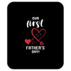 Our First Father's Day! Baby Girl Mousepad