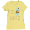 i beer beer Ladies Fitted T-Shirt