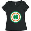 captain ireland Women's Triblend Scoop T-shirt