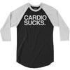 cardio sucks 3/4 Sleeve Shirt