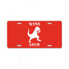 Winosaur License Plate