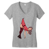 pin up girl Women's V-Neck T-Shirt