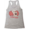 ugly pennywise Racerback Tank