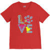 love teal best trending V-Neck Tee