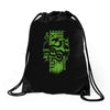 snake crest Drawstring Bags