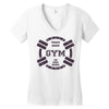 train hard Women's V-Neck T-Shirt