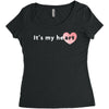 its My Heart Women's Triblend Scoop T-shirt